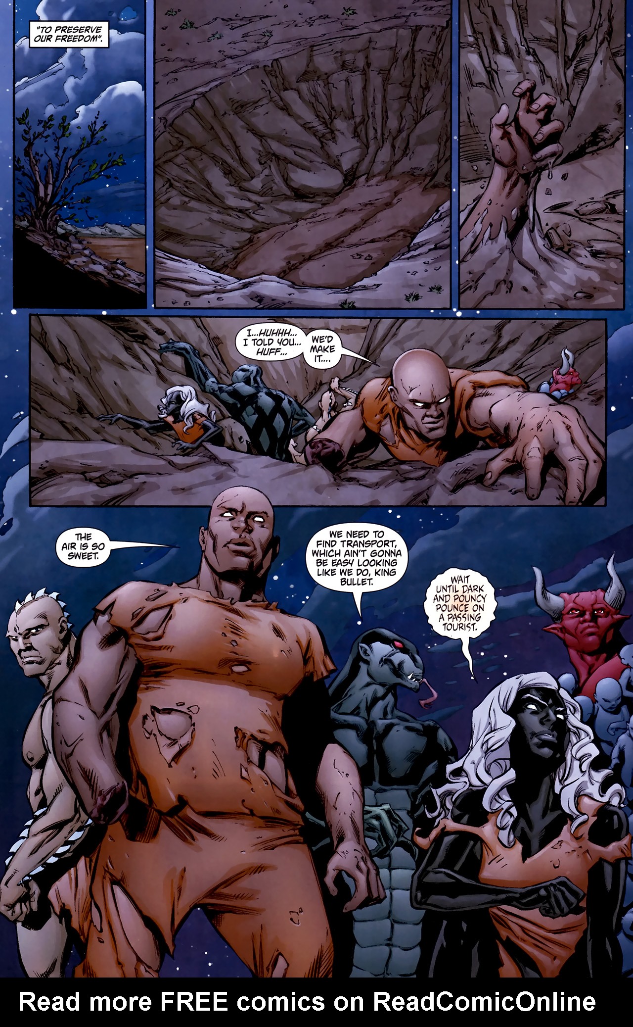 Read online Freedom Fighters (2010) comic -  Issue #8 - 14