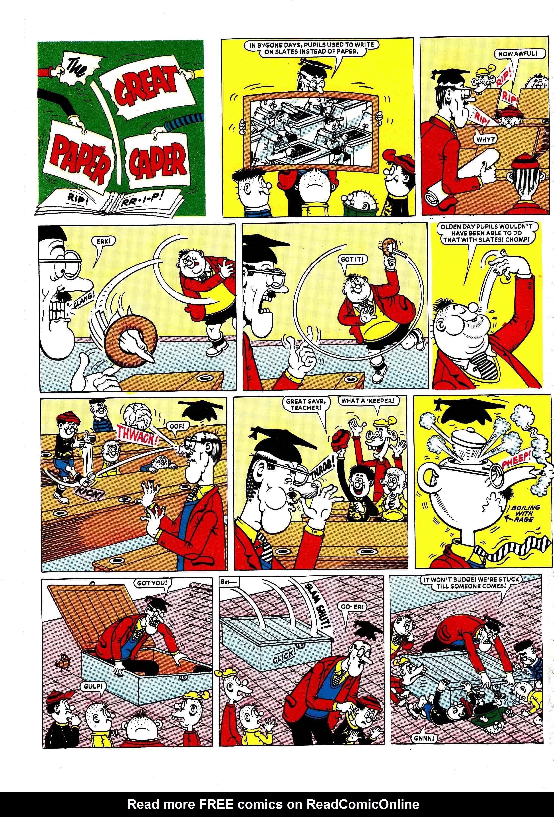 Read online Bash Street Kids comic -  Issue #1990 - 54