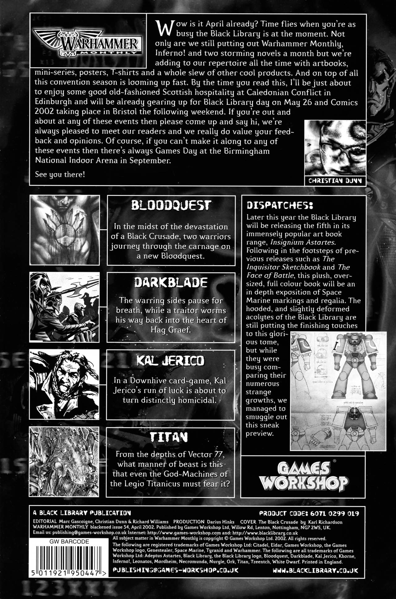 Read online Warhammer Monthly comic -  Issue #54 - 2