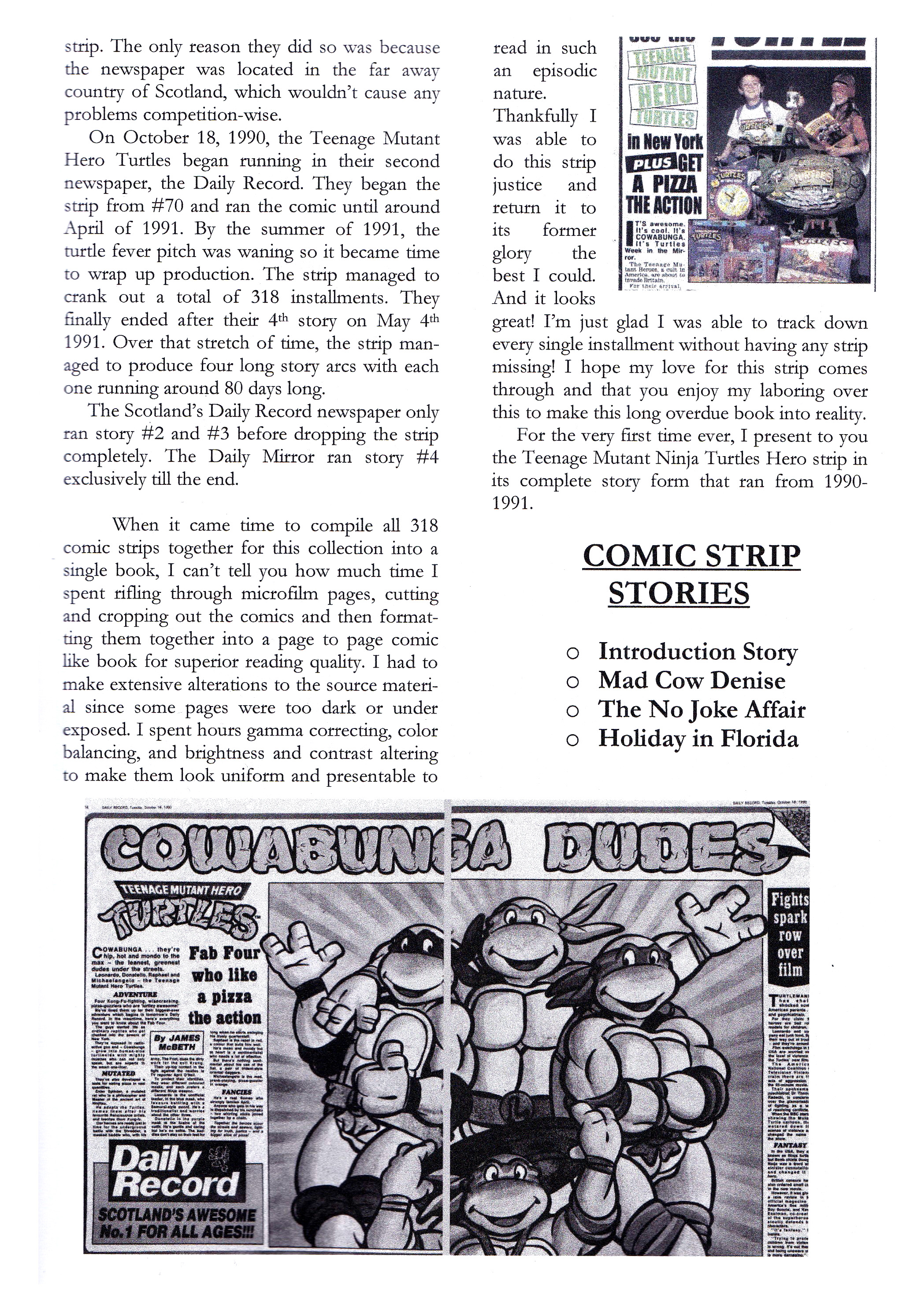 Read online Teenage Mutant Ninja Turtles: Complete Newspaper Daily Comic Strip Collection comic -  Issue # TPB 1 - 6