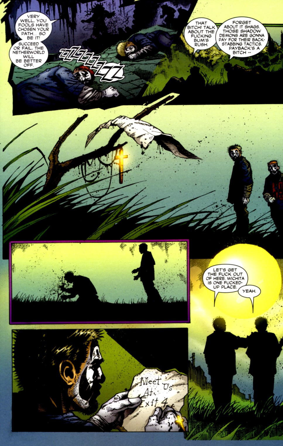 Read online Insane Clown Posse: The Pendulum comic -  Issue #7 - 22