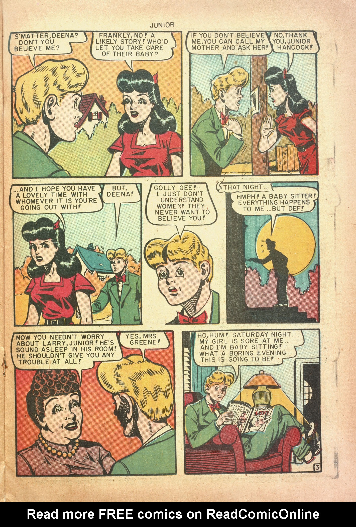 Read online Junior (1947) comic -  Issue #11 - 23