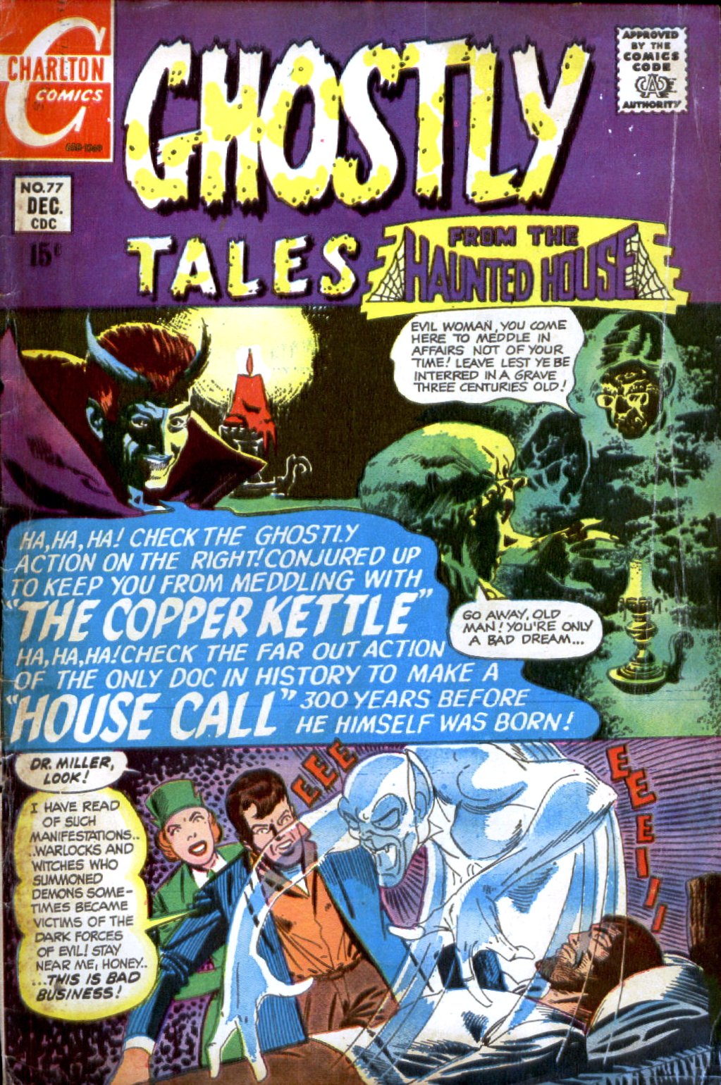 Read online Ghostly Tales comic -  Issue #77 - 1