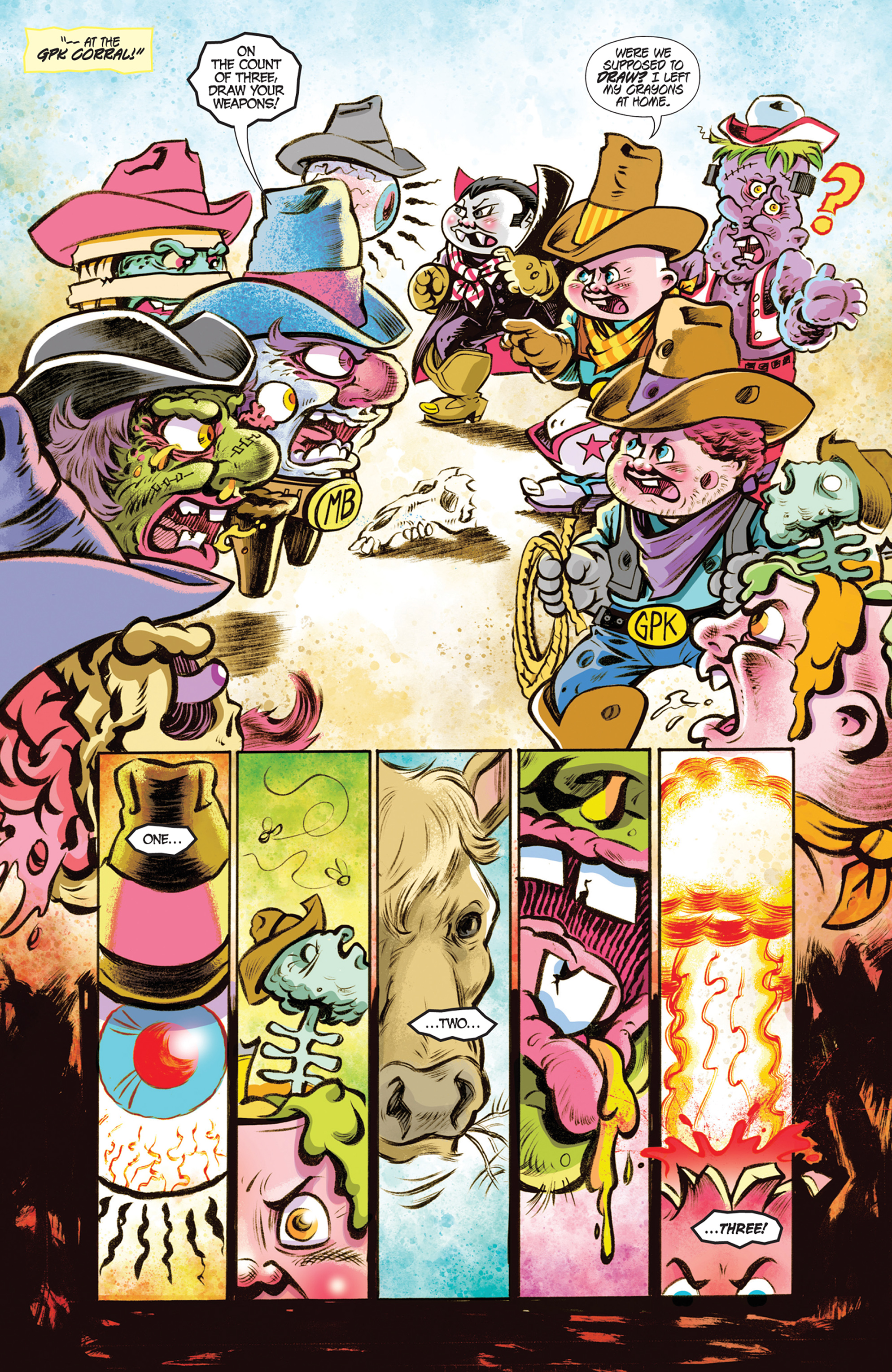 Read online Madballs vs Garbage Pail Kids – Time Again, Slime Again comic -  Issue #3 - 12