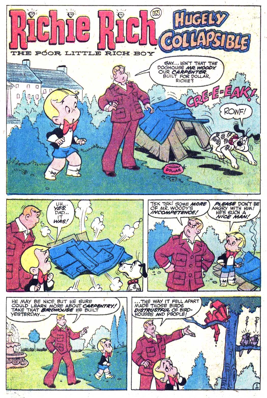 Read online Richie Rich & Dollar the Dog comic -  Issue #13 - 28