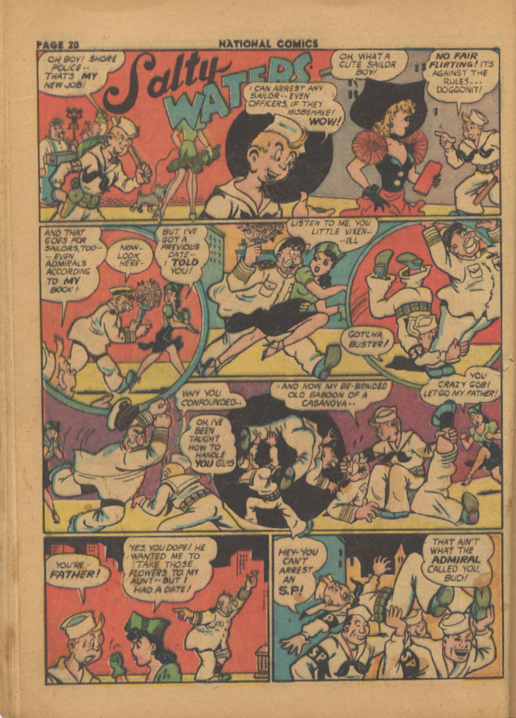 Read online National Comics comic -  Issue #34 - 22