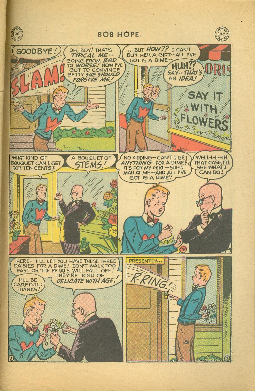 Read online The Adventures of Bob Hope comic -  Issue #48 - 31