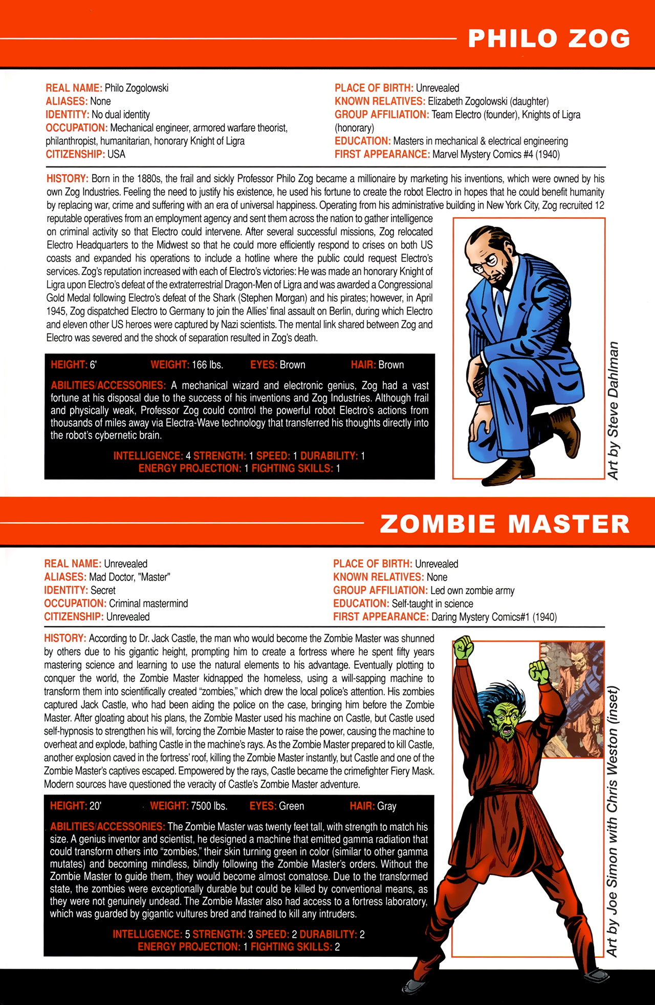 Read online Marvel Mystery Handbook 70th Anniversary Special comic -  Issue # Full - 67