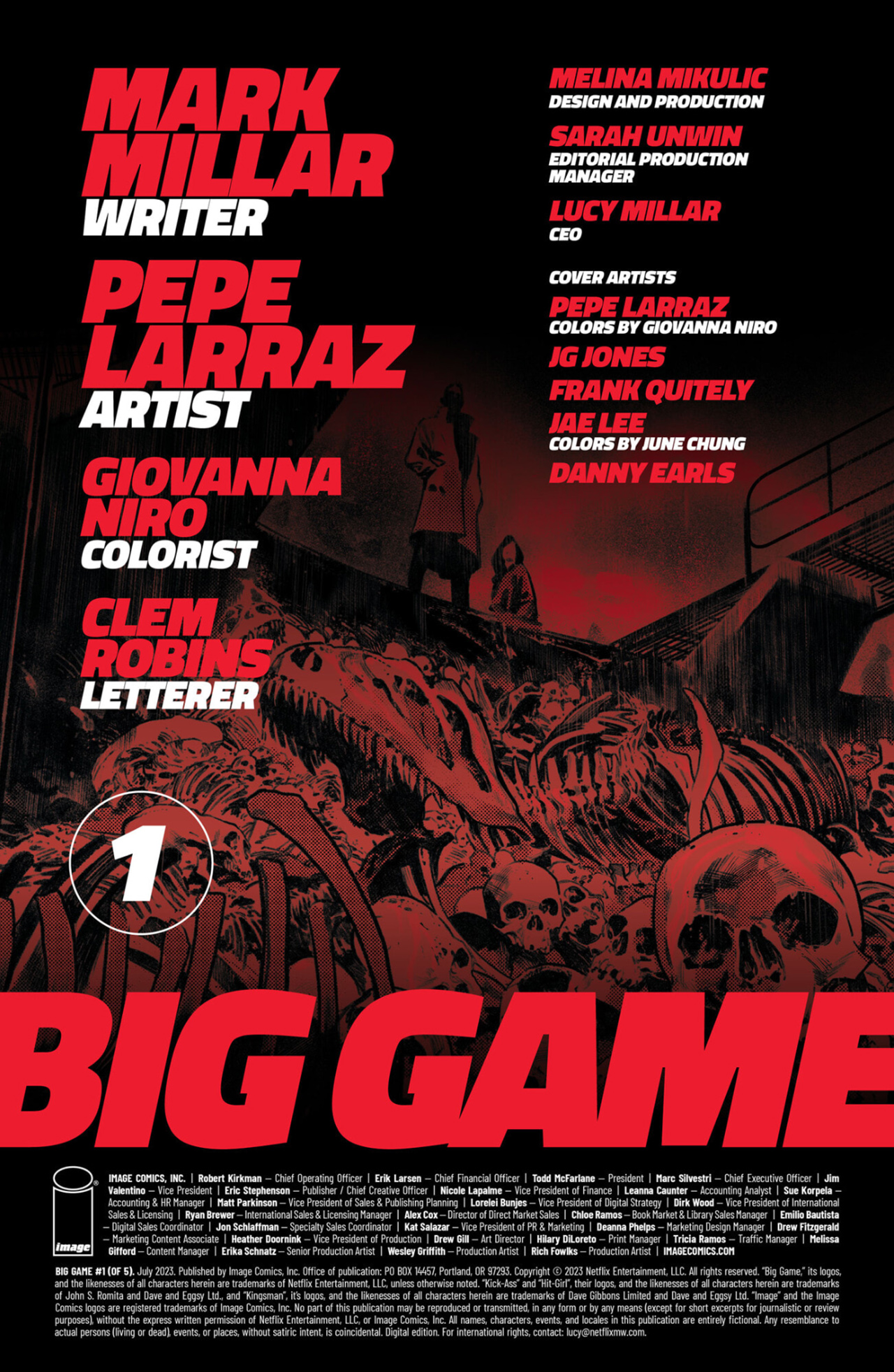 Read online Big Game comic -  Issue #1 - 2