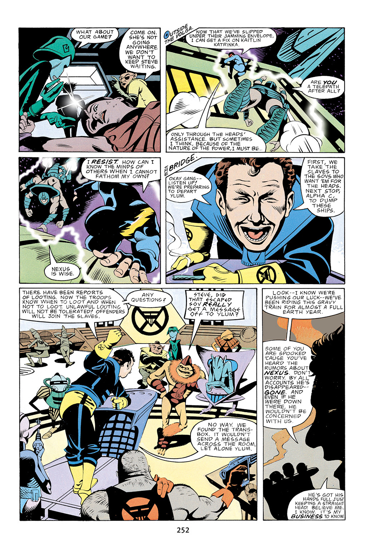 Read online Nexus Omnibus comic -  Issue # TPB 2 - 251