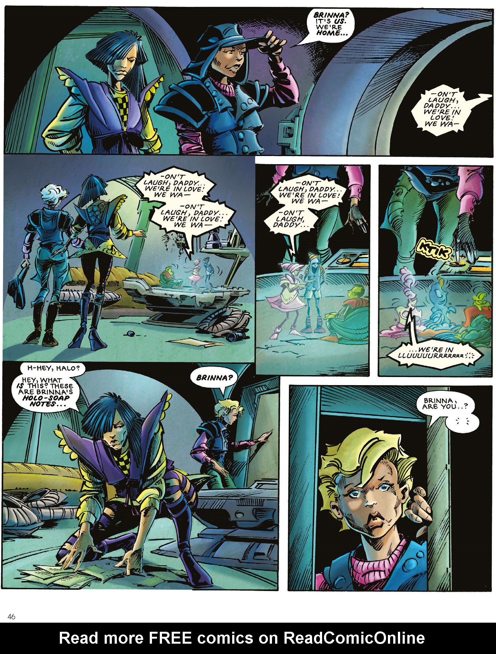 Read online The Ballad of Halo Jones: Full Colour Omnibus Edition comic -  Issue # TPB (Part 1) - 48