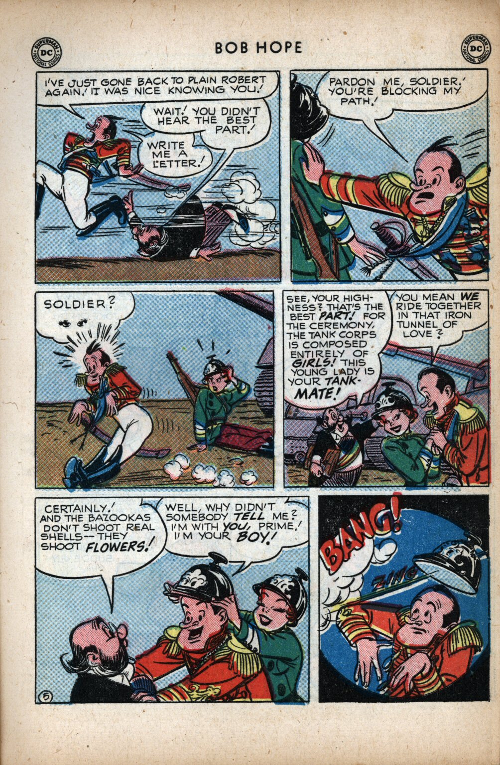 Read online The Adventures of Bob Hope comic -  Issue #11 - 7