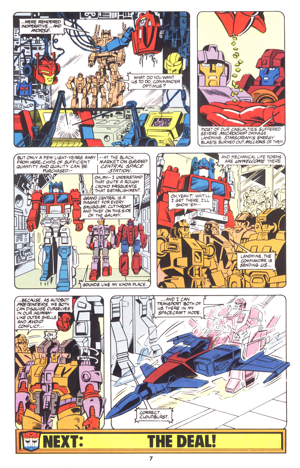 Read online The Transformers (UK) comic -  Issue #213 - 7