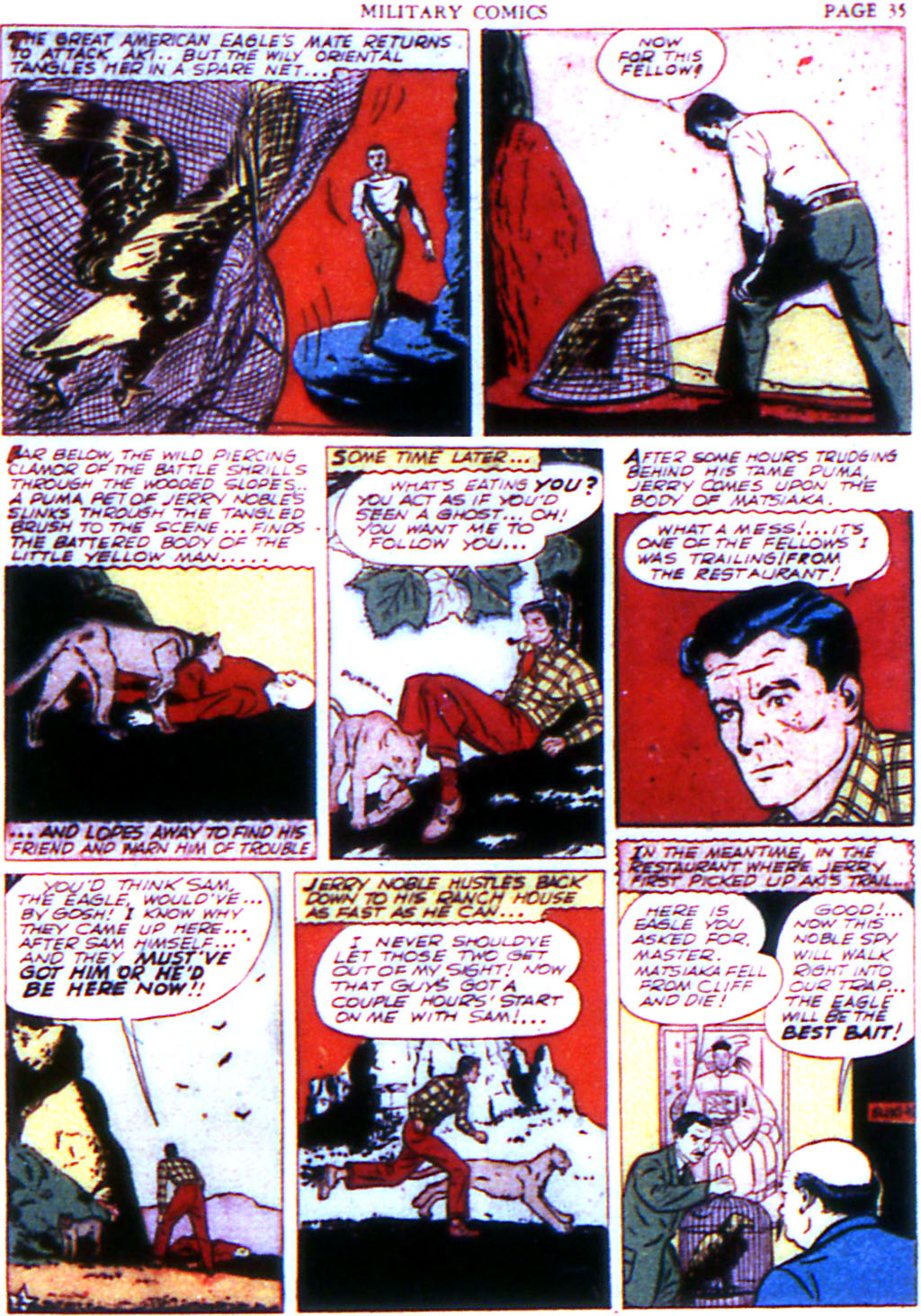 Read online Military Comics comic -  Issue #6 - 37