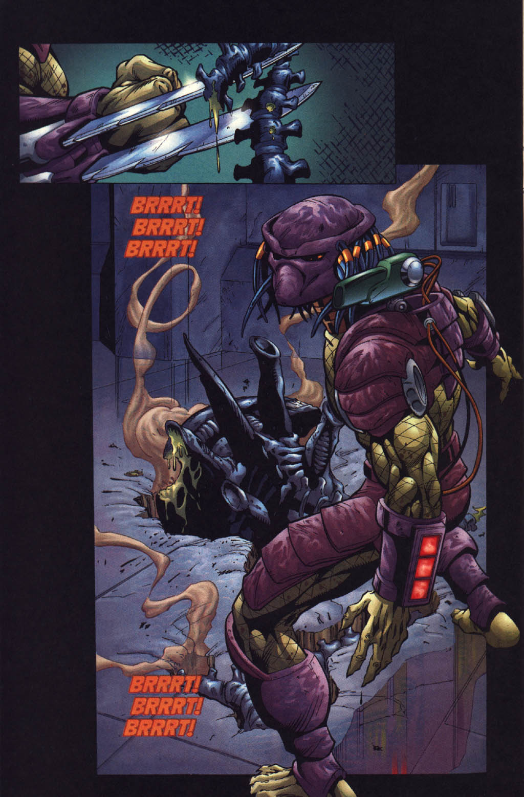 Read online Aliens vs. Predator: Xenogenesis comic -  Issue #2 - 24