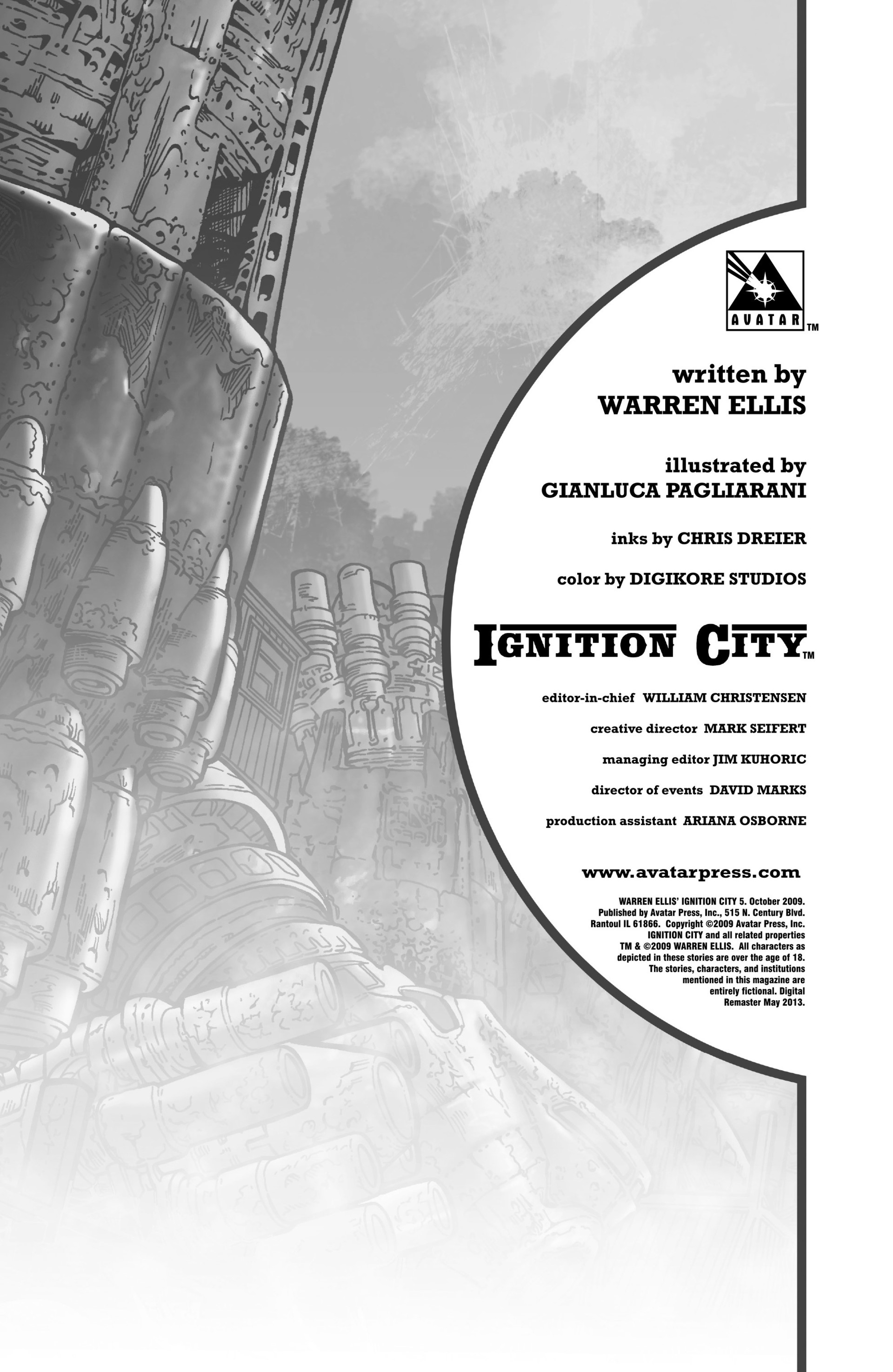 Read online Warren Ellis' Ignition City comic -  Issue #5 - 2