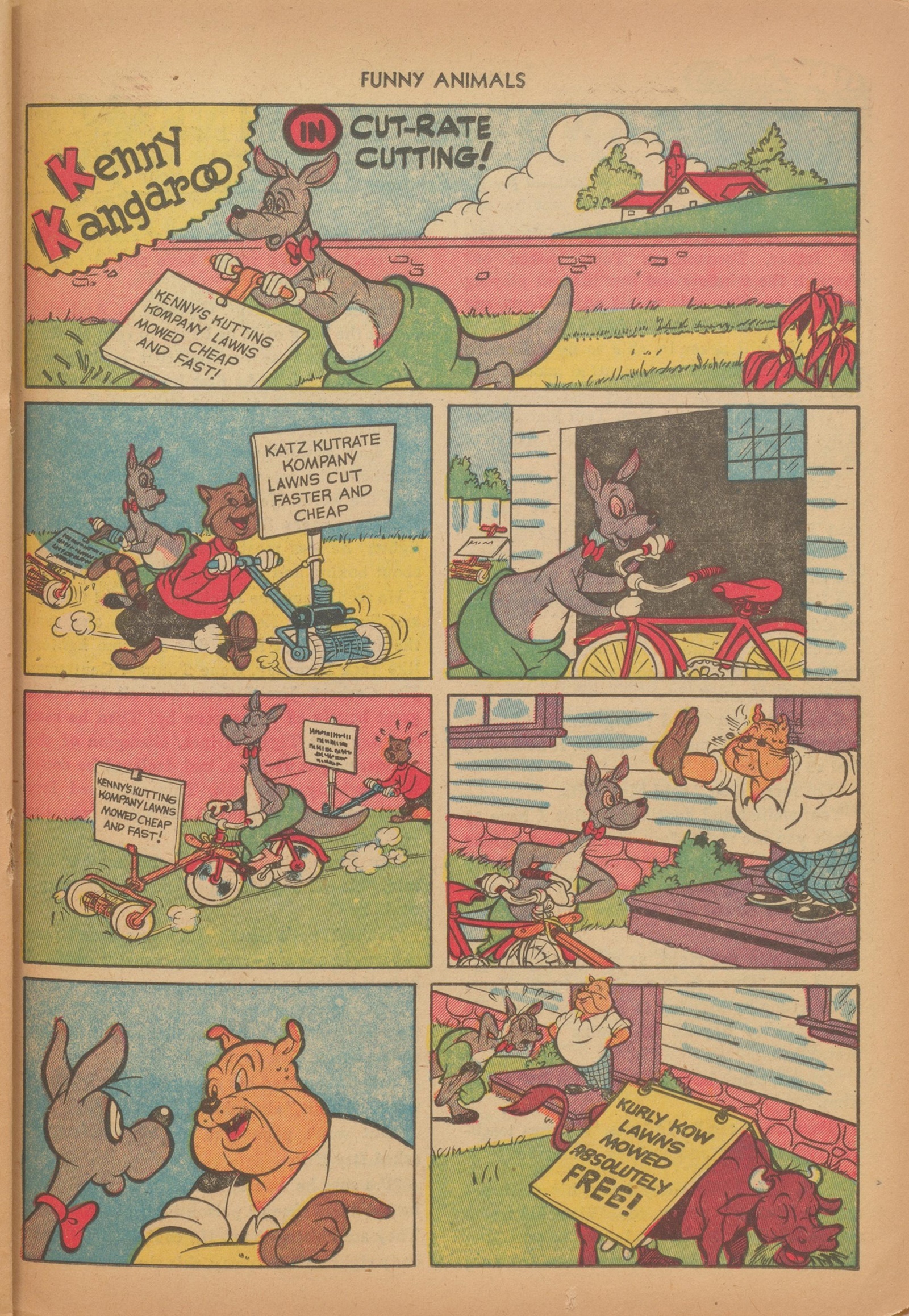 Read online Fawcett's Funny Animals comic -  Issue #75 - 23