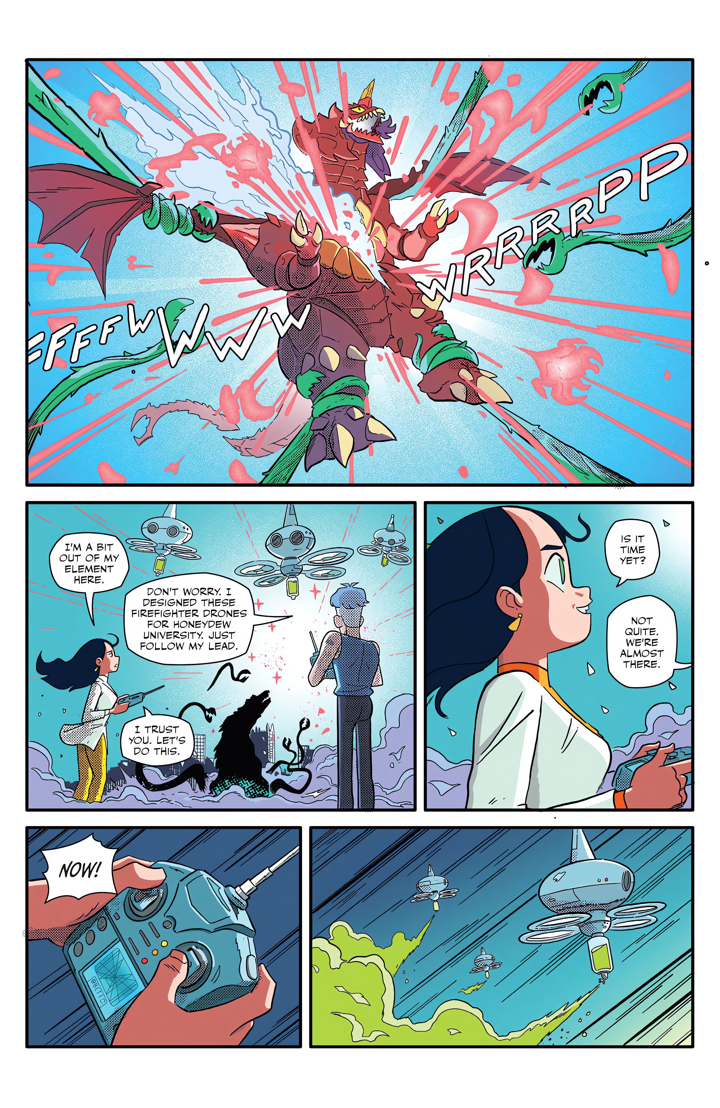 Read online Godzilla Rivals: Biollante Vs. Destoroyah comic -  Issue # Full - 39