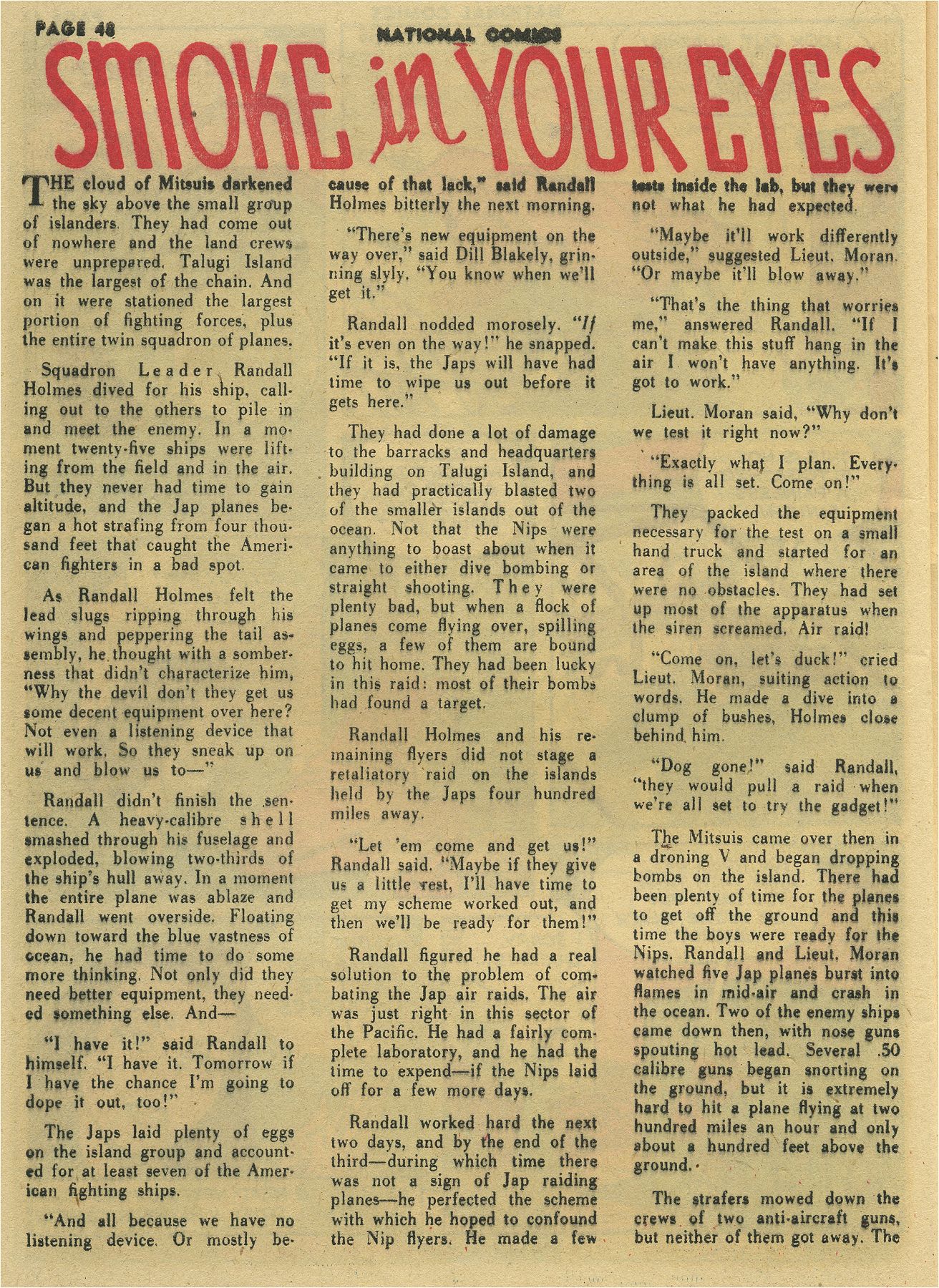 Read online National Comics comic -  Issue #36 - 50