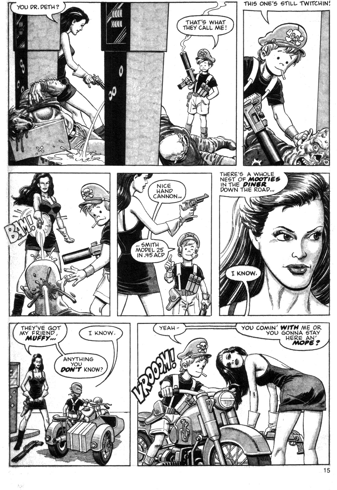 Read online Bizarre Adventures comic -  Issue #31 - 15