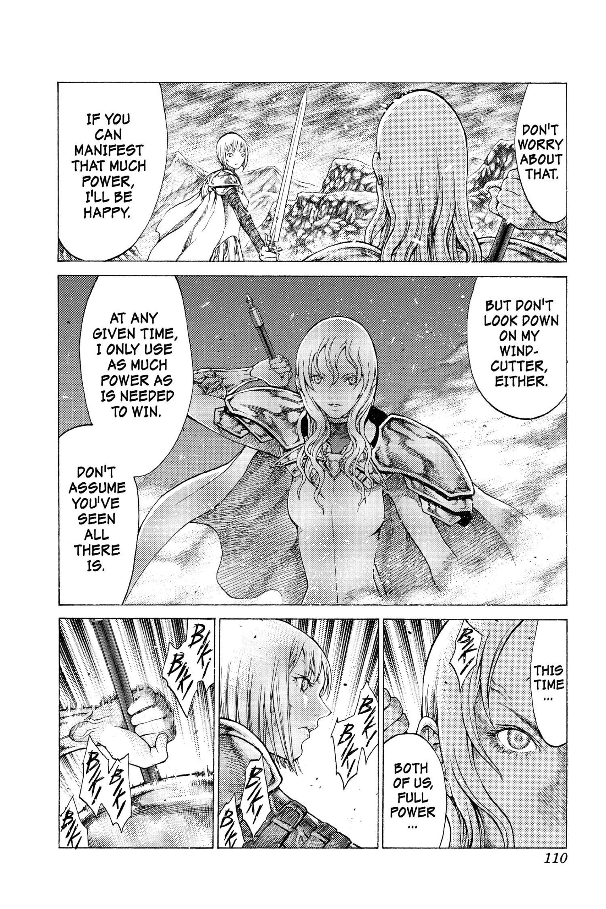 Read online Claymore comic -  Issue #10 - 102