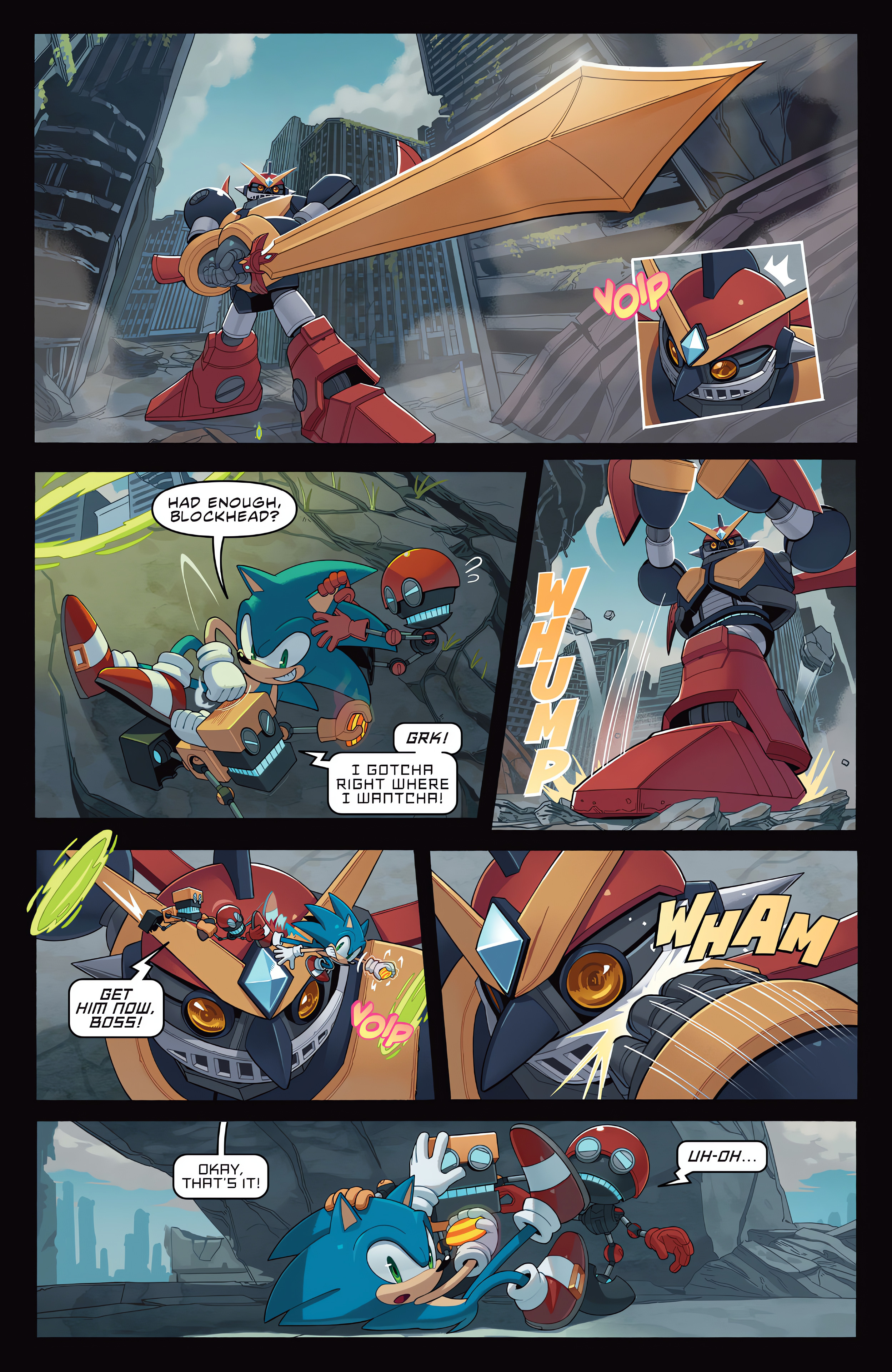 Read online Sonic the Hedgehog’s 900th Adventure comic -  Issue # Full - 25