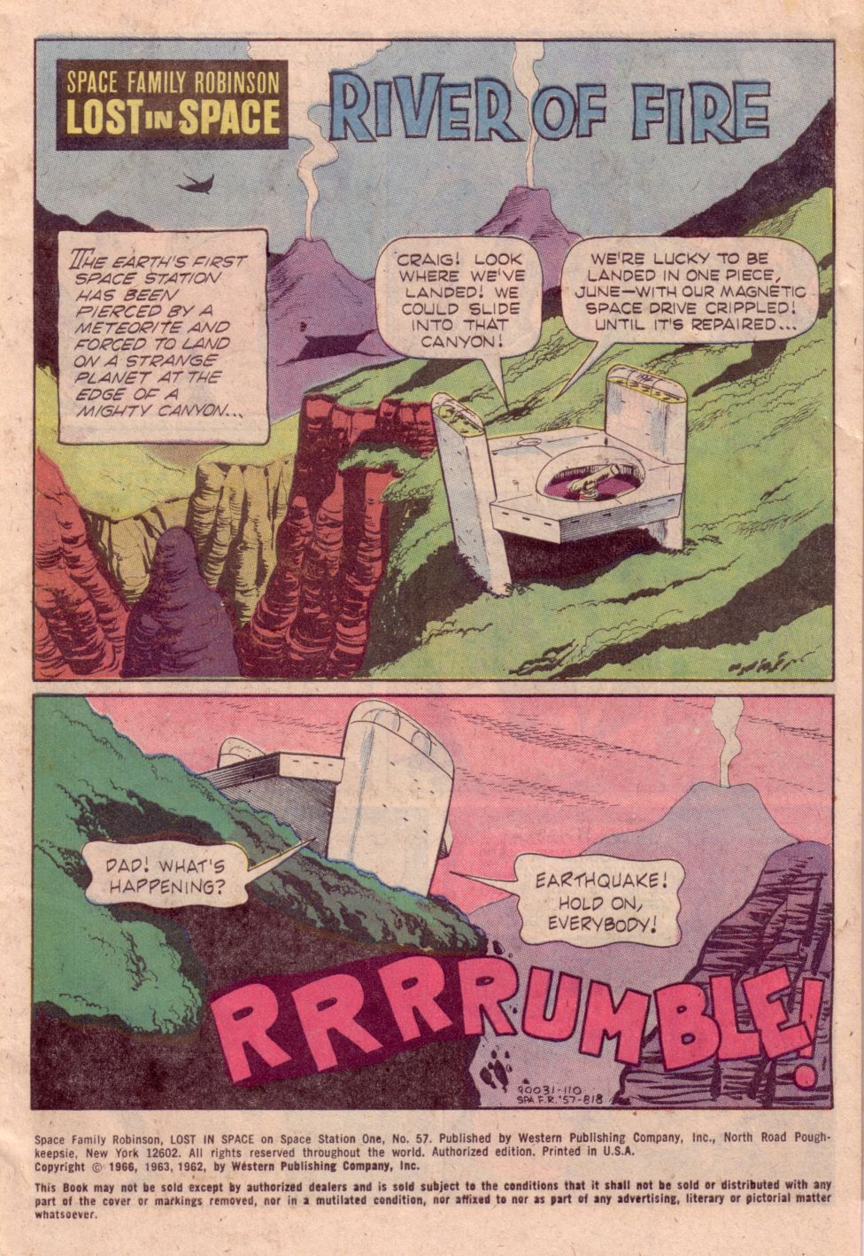 Read online Space Family Robinson comic -  Issue #57 - 3