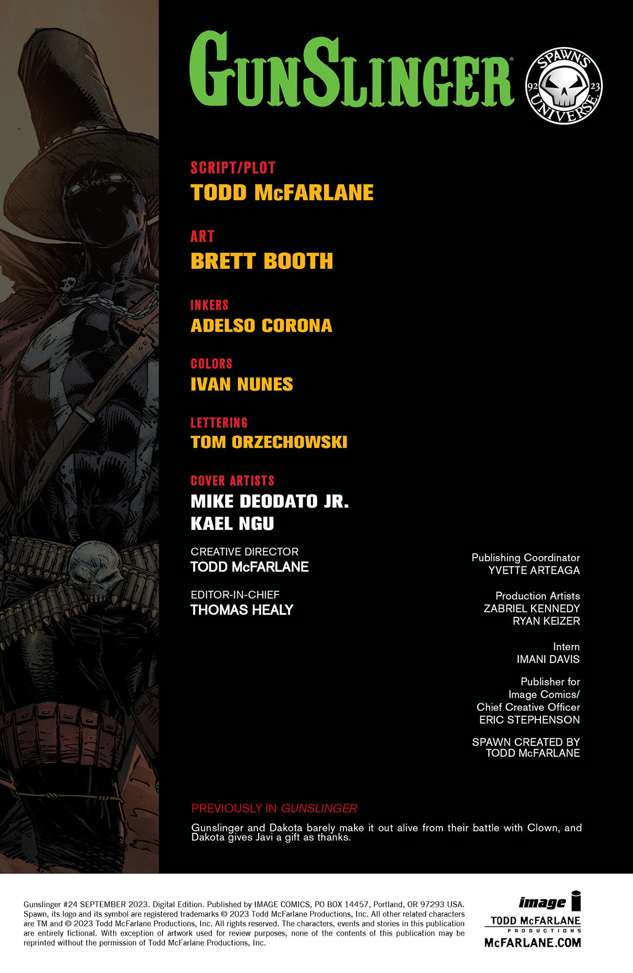 Read online Gunslinger Spawn comic -  Issue #24 - 4