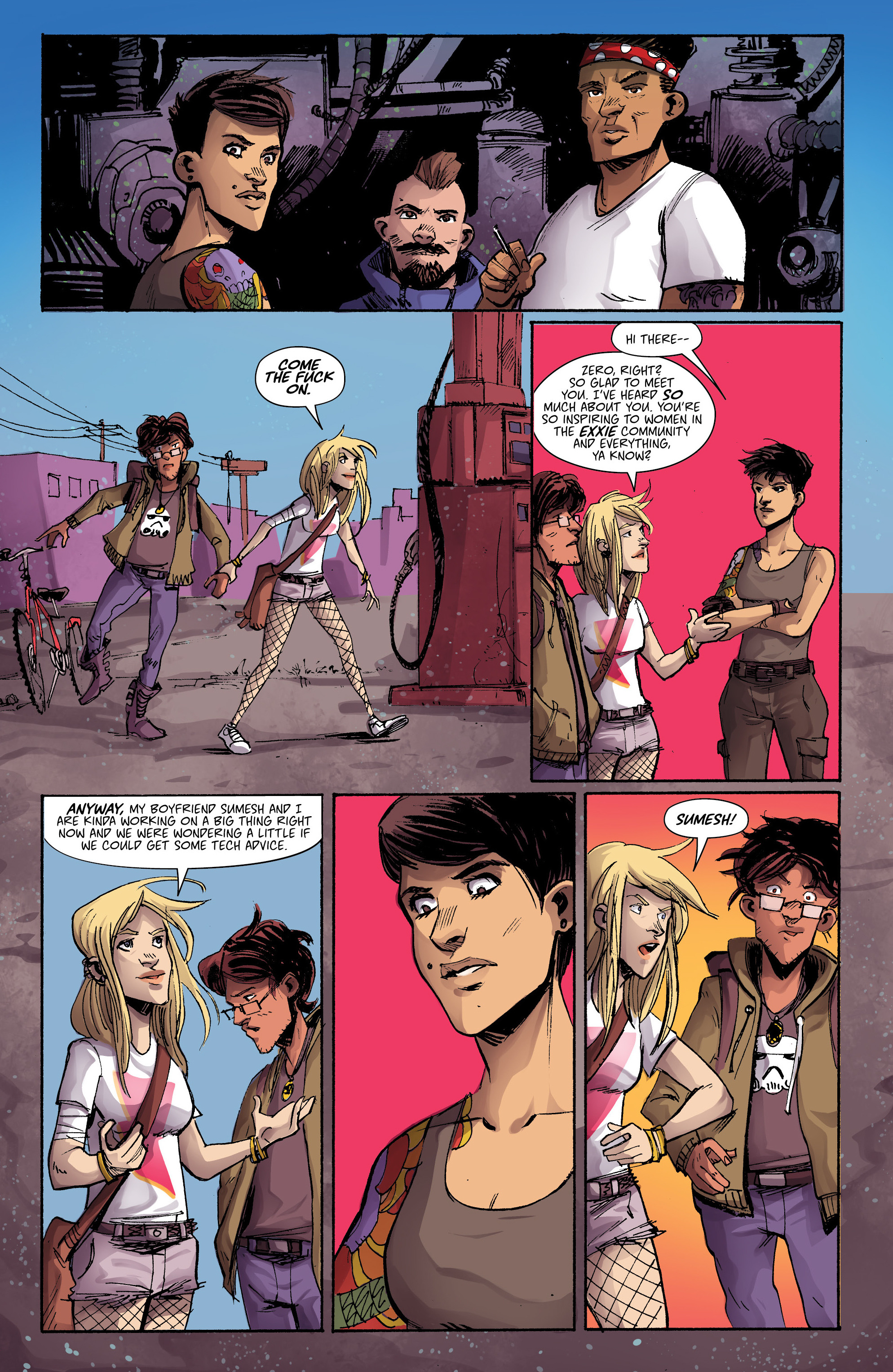 Read online Quantum Teens Are Go comic -  Issue #1 - 19