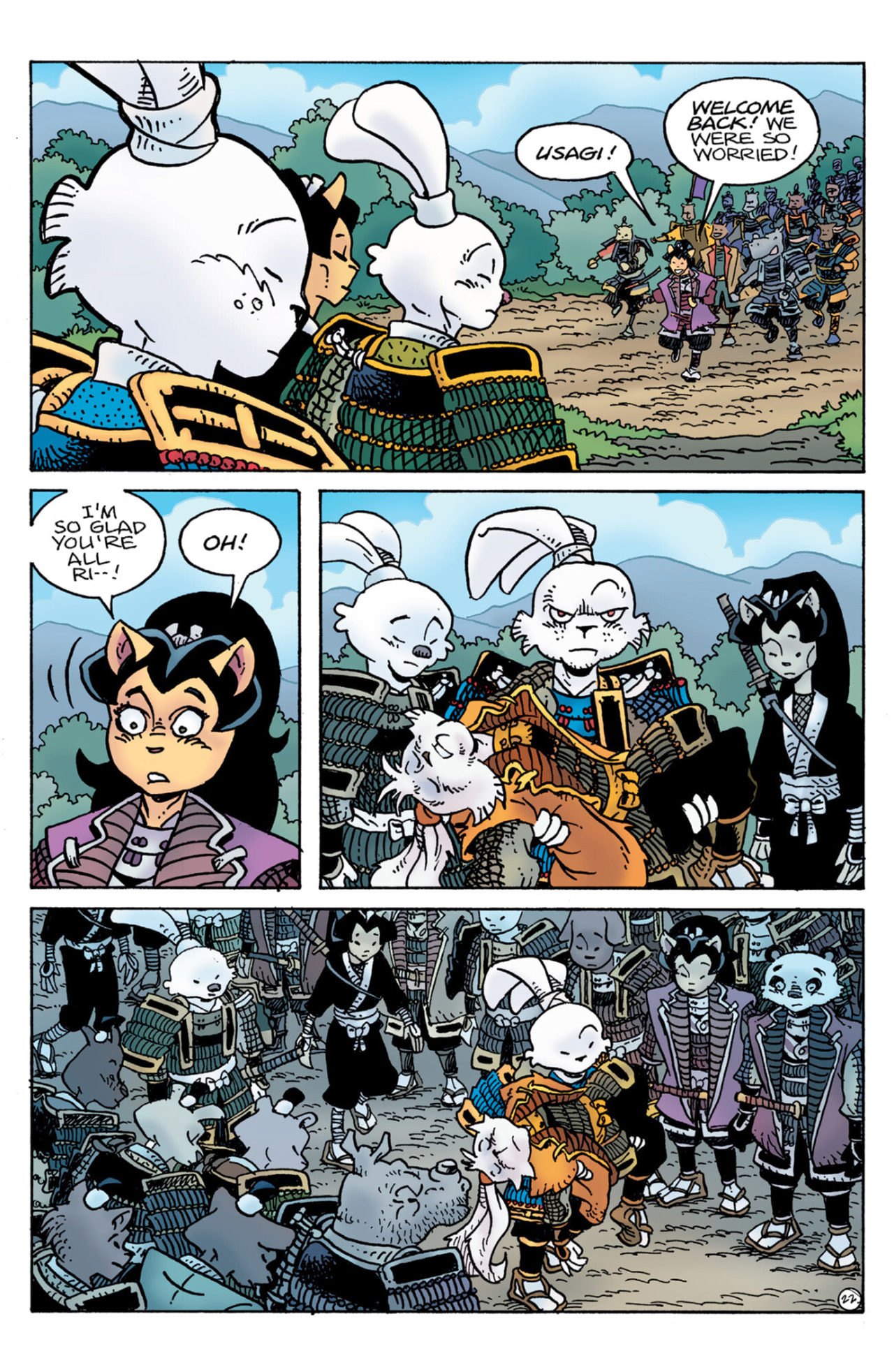 Read online Teenage Mutant Ninja Turtles/Usagi Yojimbo: WhereWhen comic -  Issue #5 - 24