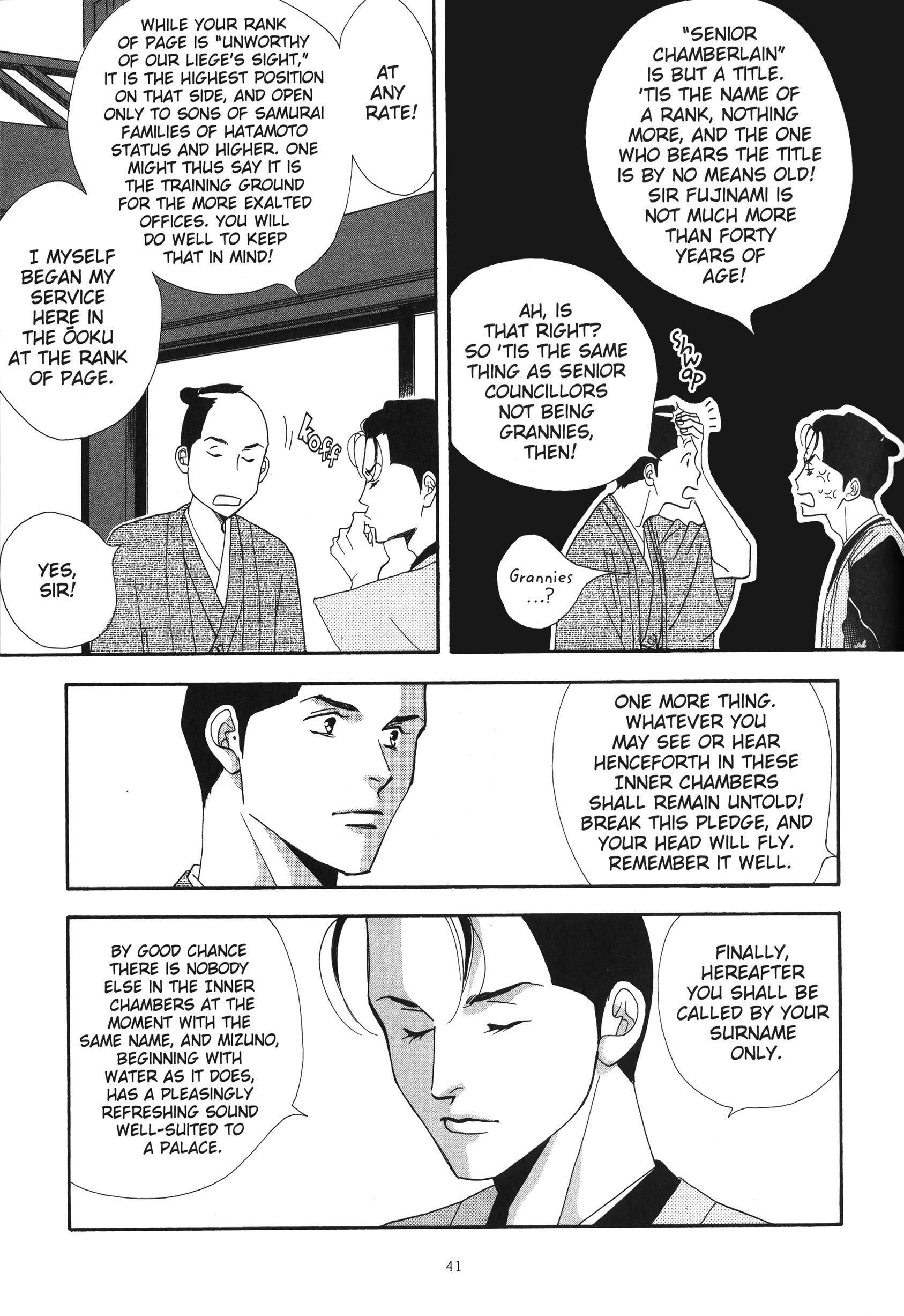 Read online Ōoku: The Inner Chambers comic -  Issue # TPB 1 - 42