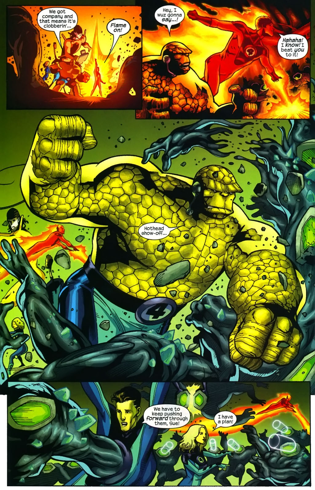 Read online Marvel Adventures Fantastic Four comic -  Issue #13 - 16