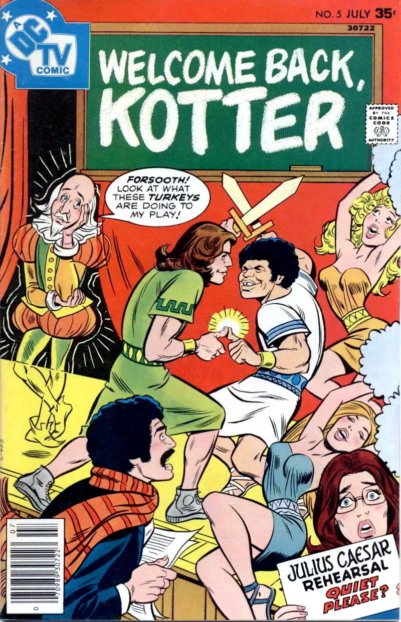 Read online Welcome Back, Kotter comic -  Issue #5 - 1