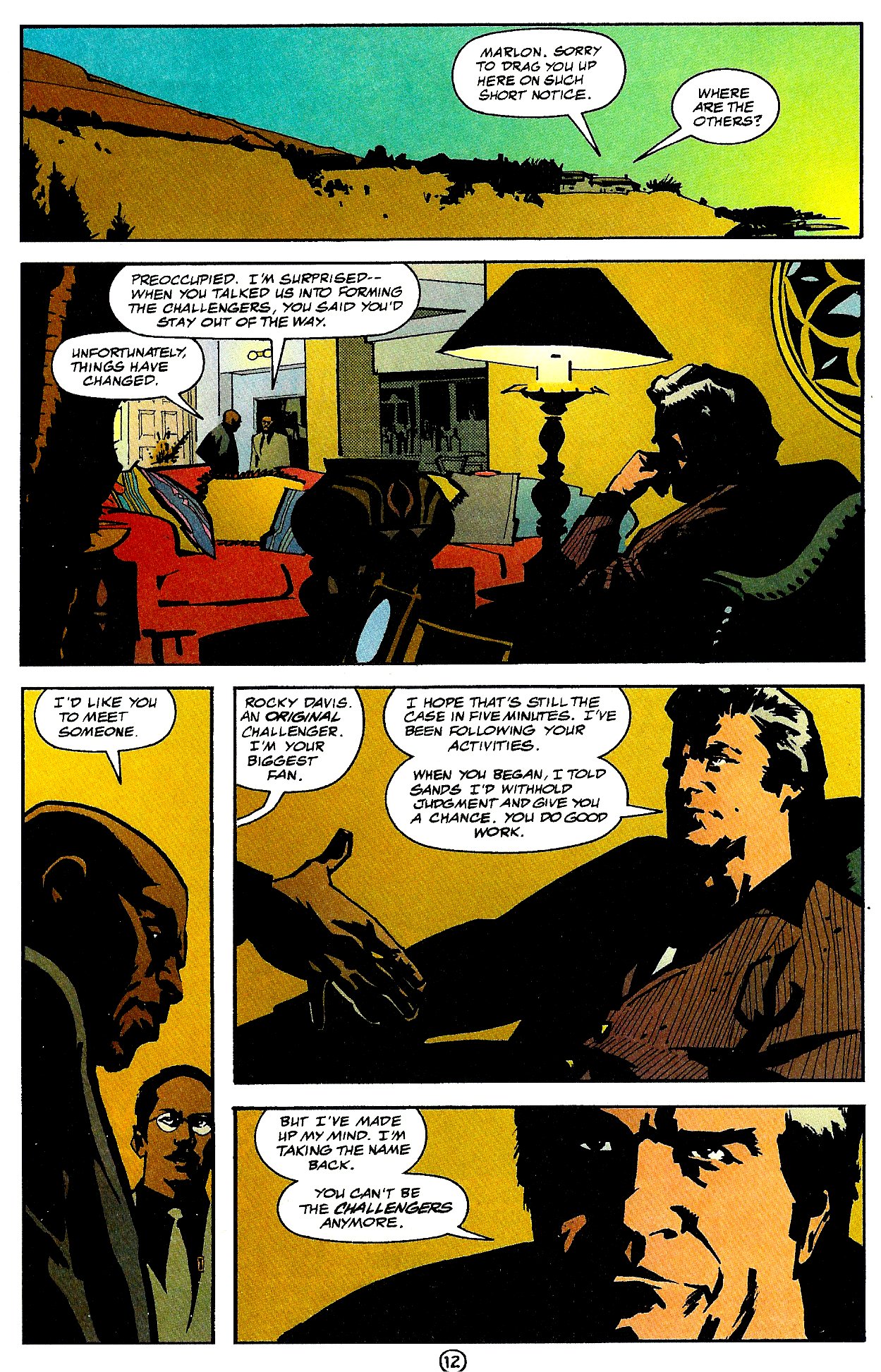 Read online Challengers of the Unknown (1997) comic -  Issue #7 - 13