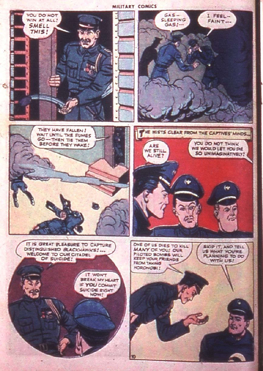 Read online Military Comics comic -  Issue #38 - 12