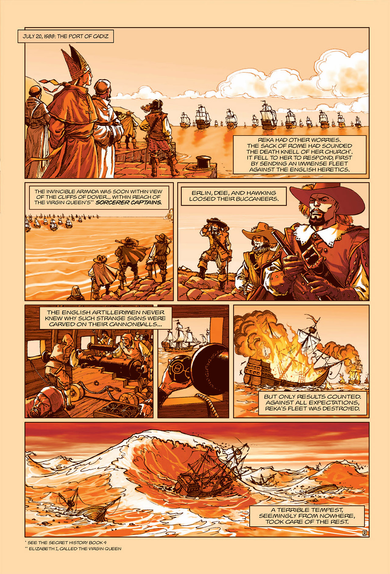 Read online The Secret History comic -  Issue #5 - 5