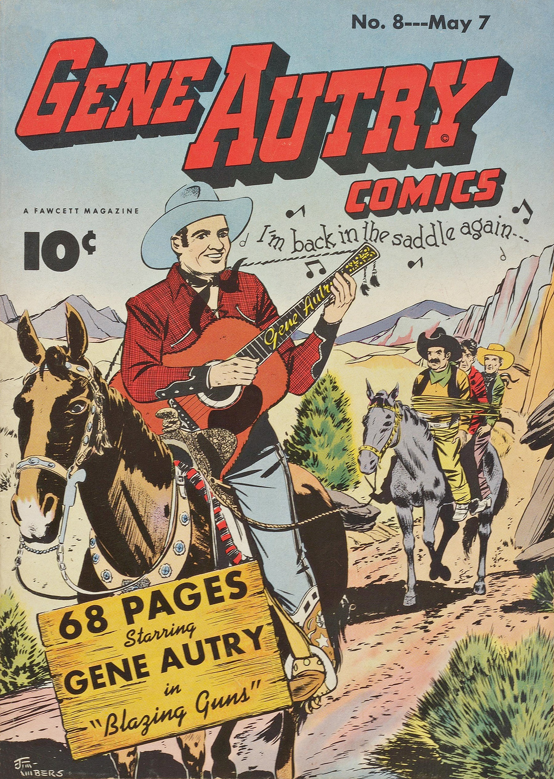 Read online Gene Autry Comics comic -  Issue #8 - 1