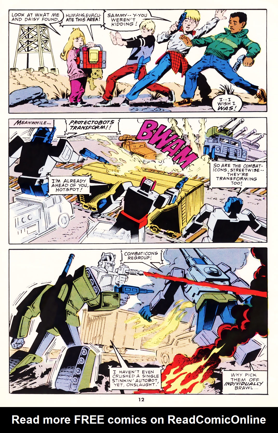 Read online The Transformers (UK) comic -  Issue #141 - 12