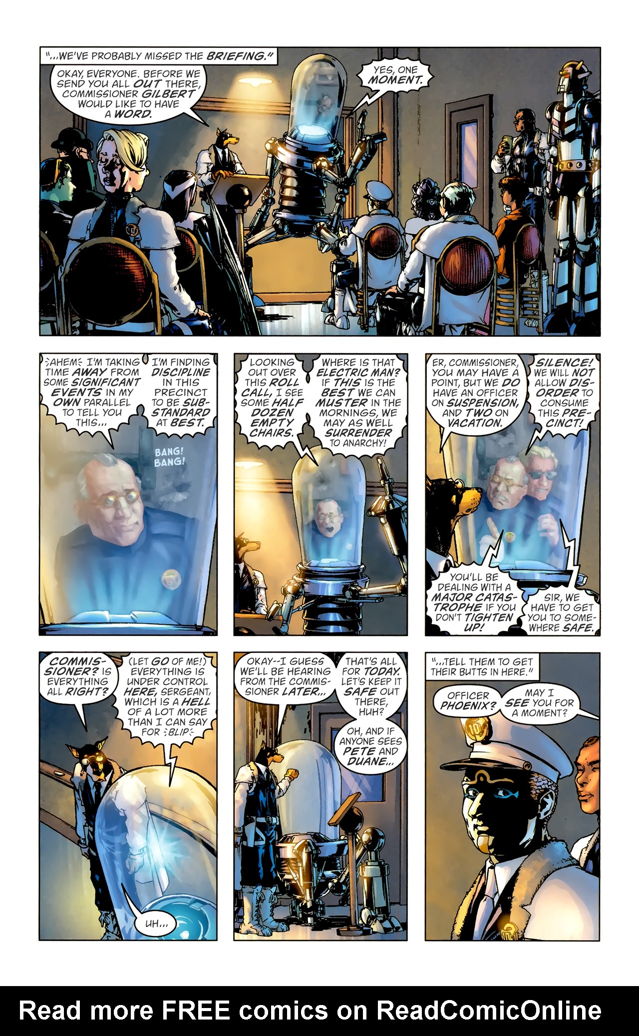 Read online Top 10 Season Two comic -  Issue #4 - 7