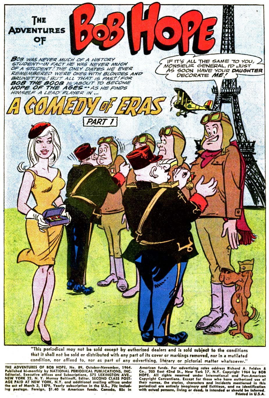 Read online The Adventures of Bob Hope comic -  Issue #89 - 3