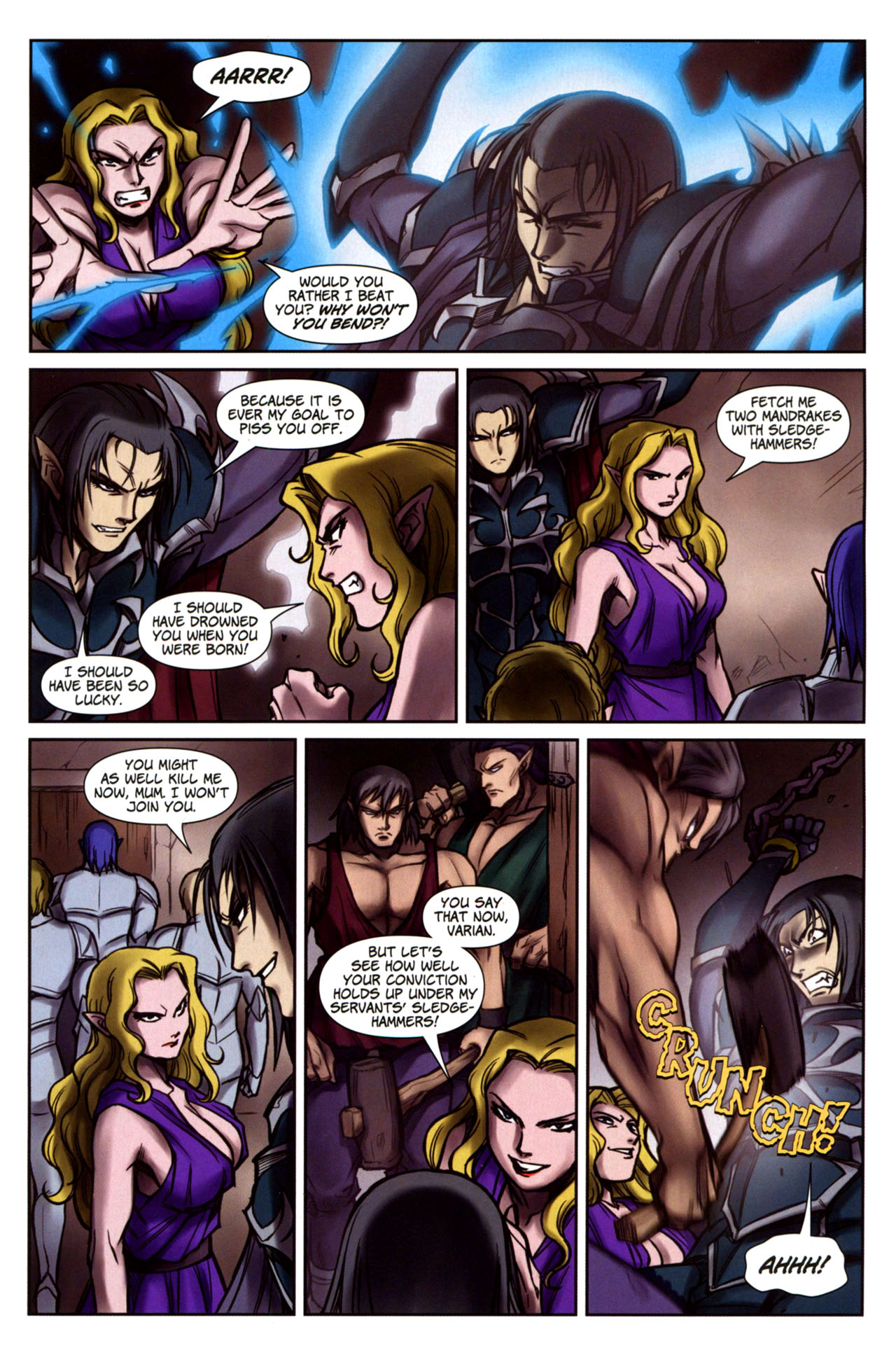 Read online Lords of Avalon: Knight of Darkness comic -  Issue #2 - 4