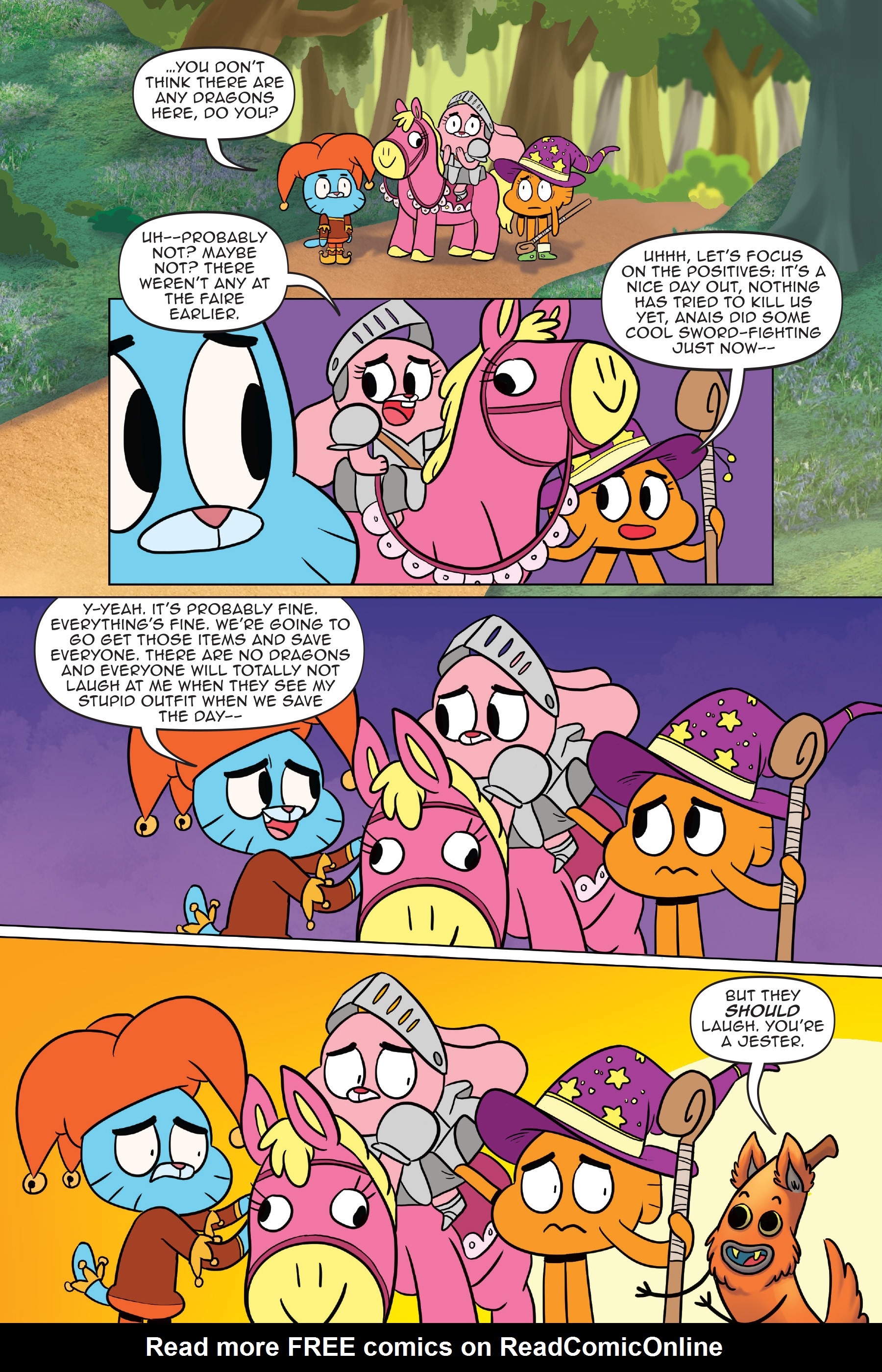 Read online The Amazing World of Gumball: Fairy Tale Trouble comic -  Issue # Full - 65