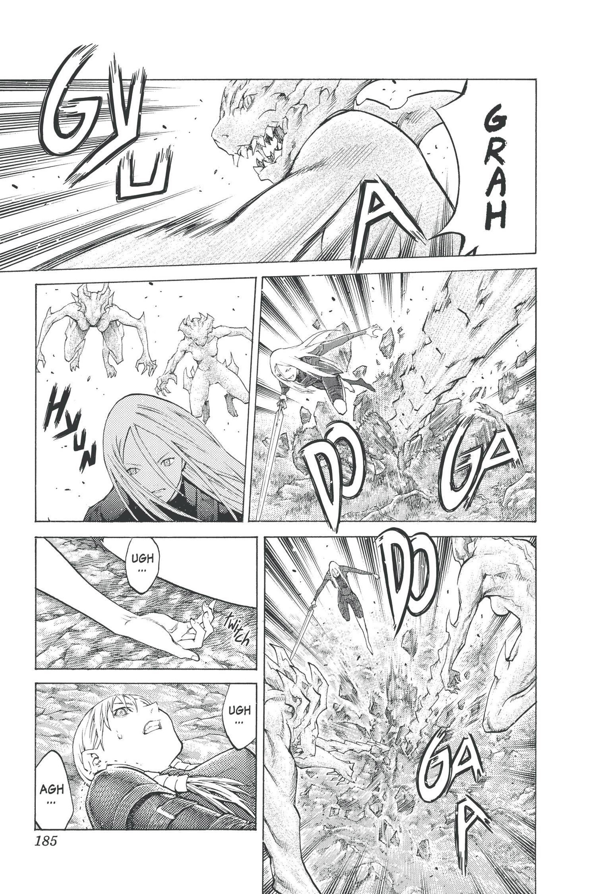Read online Claymore comic -  Issue #18 - 165