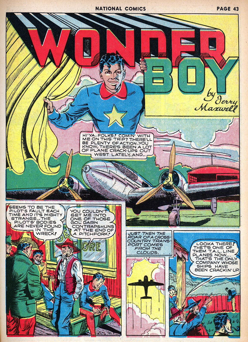 Read online National Comics comic -  Issue #11 - 45