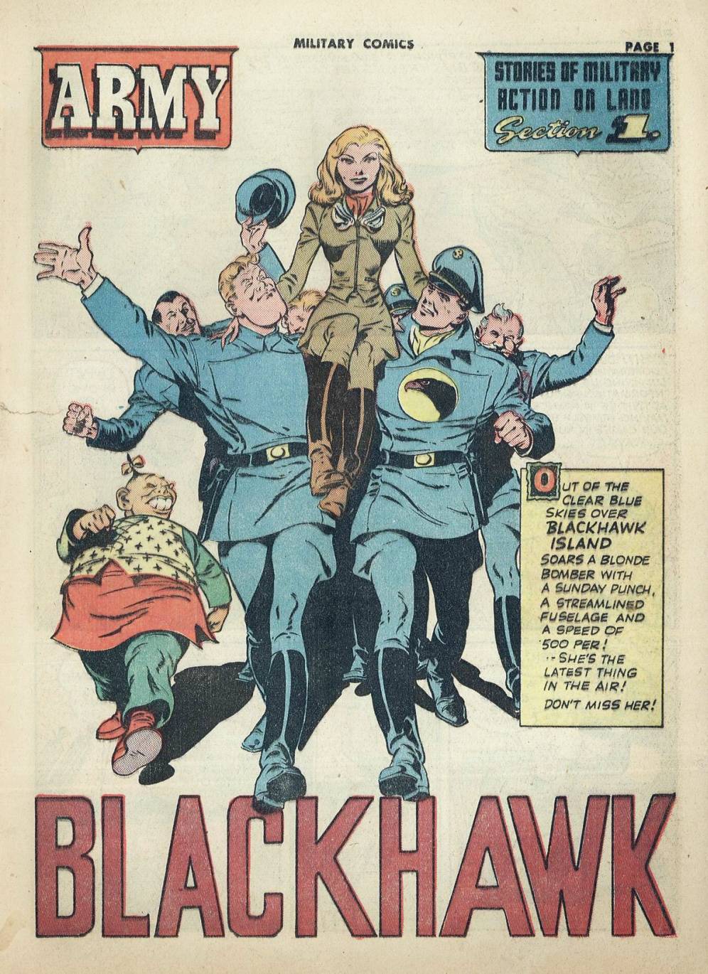 Read online Military Comics comic -  Issue #20 - 3