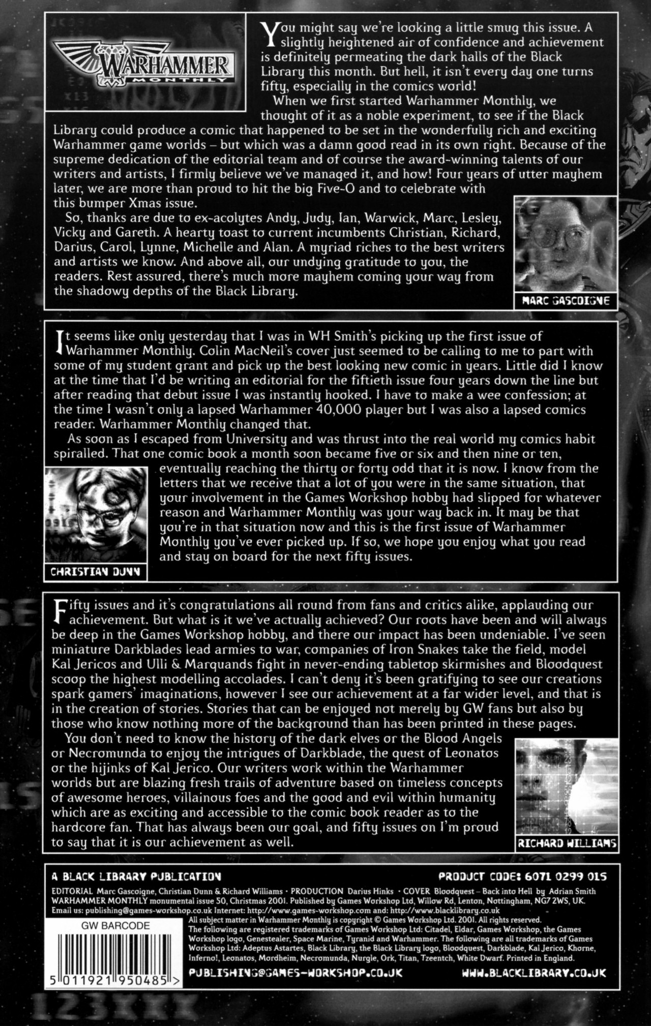 Read online Warhammer Monthly comic -  Issue #50 - 2