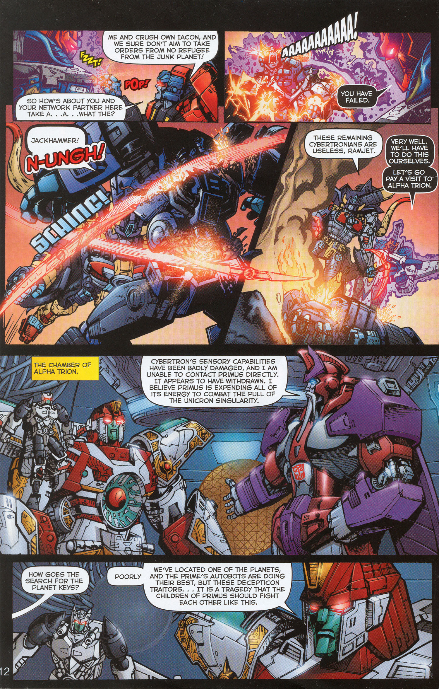 Read online Transformers: Collectors' Club comic -  Issue #2 - 12