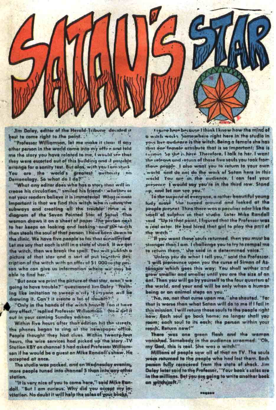 Read online Haunted comic -  Issue #19 - 19
