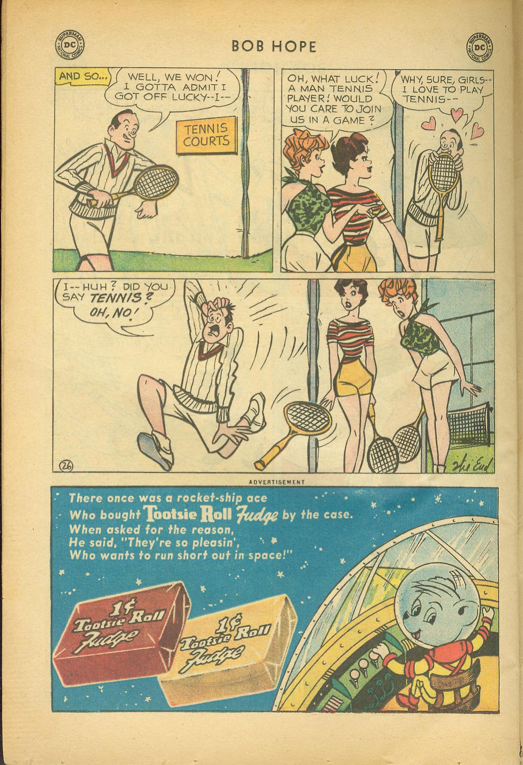 Read online The Adventures of Bob Hope comic -  Issue #56 - 32