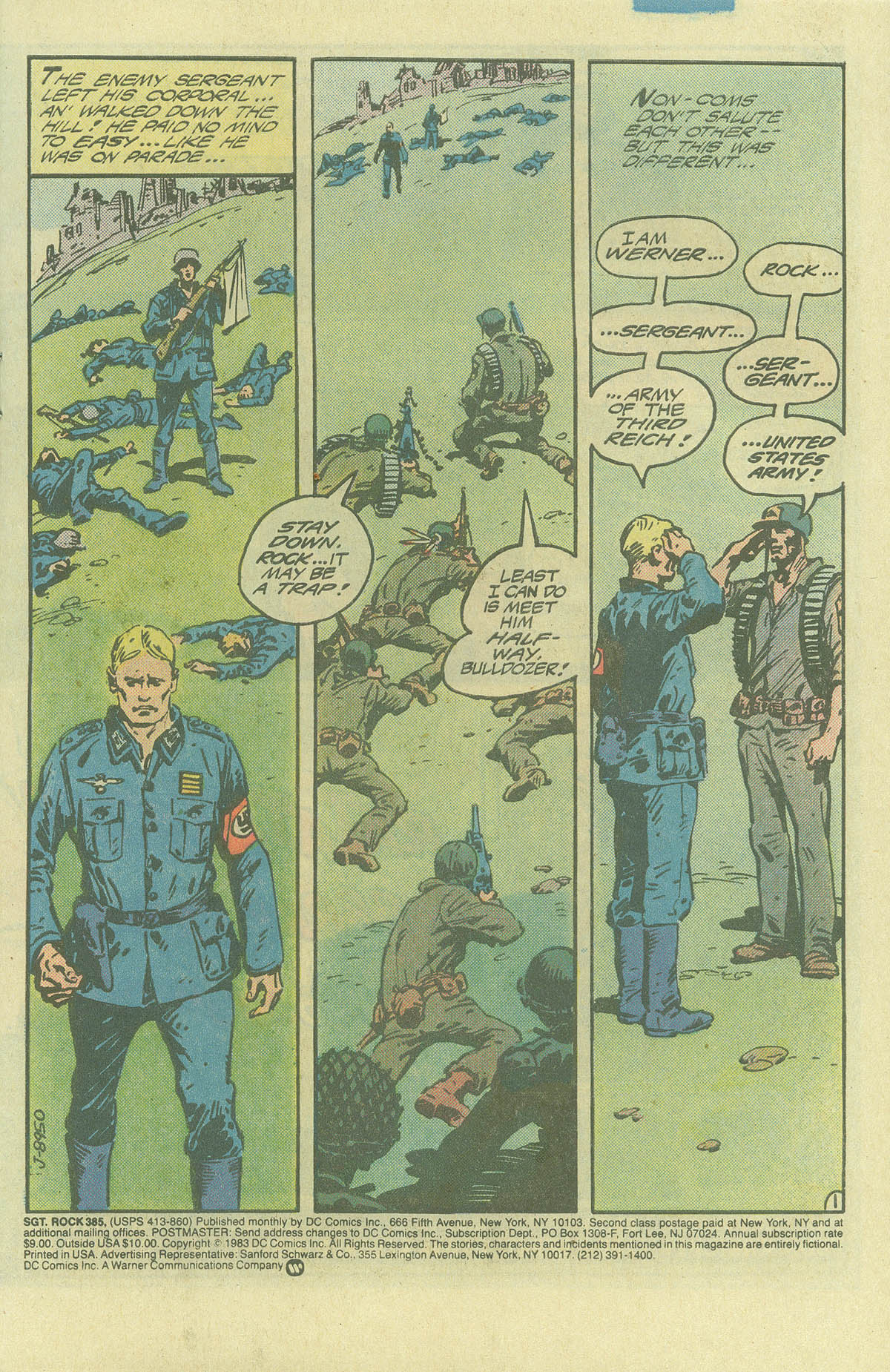 Read online Sgt. Rock comic -  Issue #385 - 3